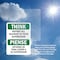 Signmission Safety Culture Sign, 5 in Width, Vinyl Decal, Rectangle OS-2PACK-TS-D-57-L-11857 - alternate 2